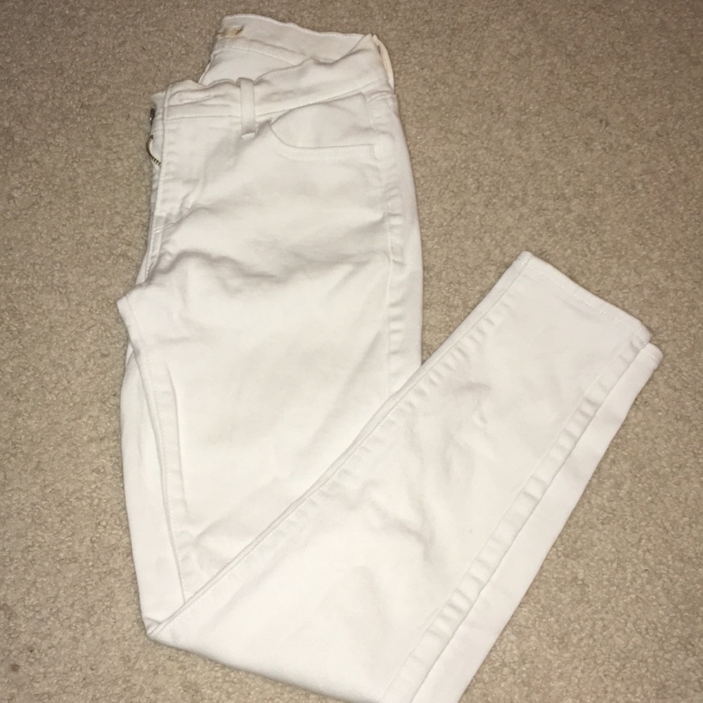 White jeans